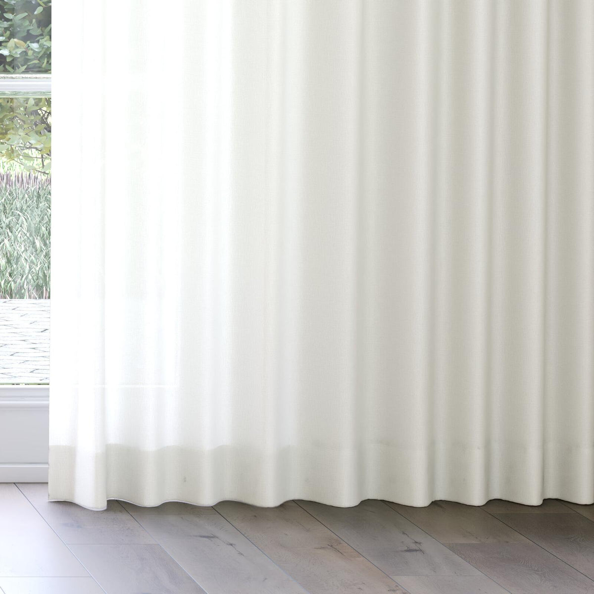 Sekers Sulis Pumice fire retardant curtain fabric, view 3