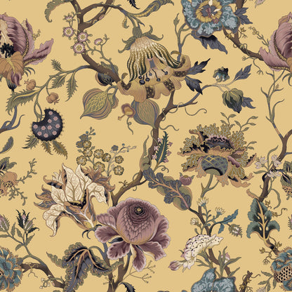 Mallion & Knowles Athena Buttermilk Fire Retardant Curtains texture detail