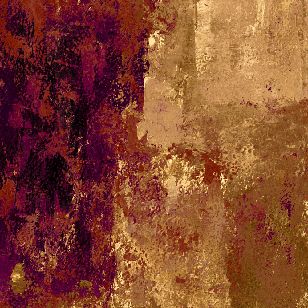 Mallion & Knowles Patina Crimson-Gold Fire Retardant Curtains