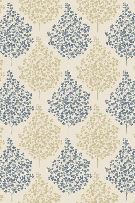 Skopos Birnam Bluebird Fire Retardant Curtains