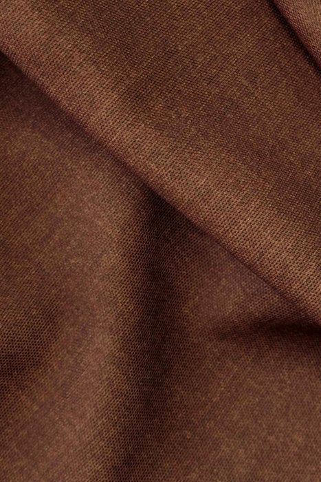 Blyth Umber - fire retardant curtain fabric swatch