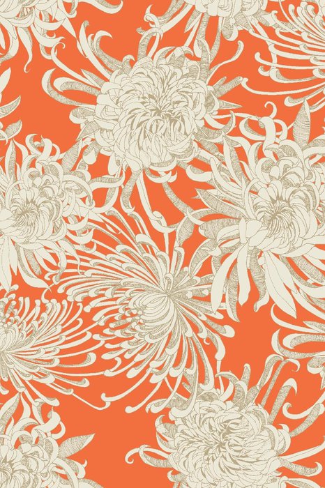 Skopos Bloem Lobster Fire Retardant Curtains
