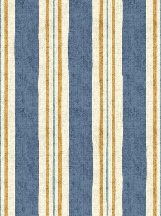 Edmund Bell Boho Denim fabric flat
