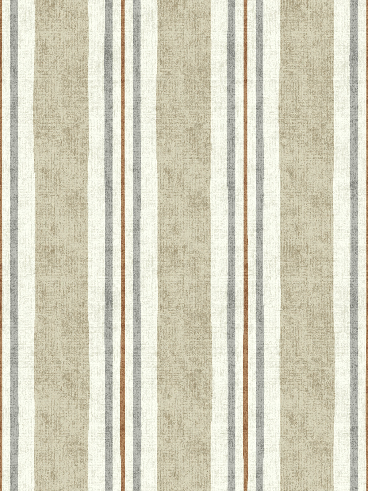 Edmund Bell Boho Nutmeg fabric flat