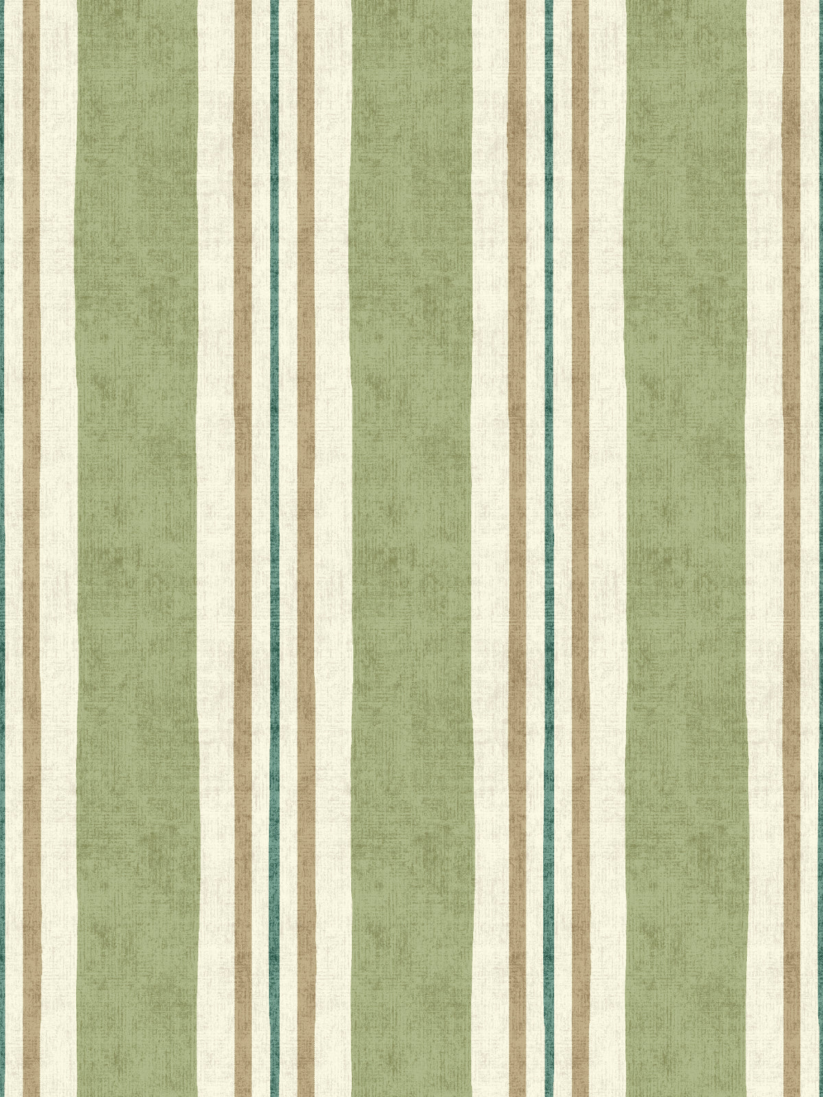 Edmund Bell Boho Pesto fabric flat