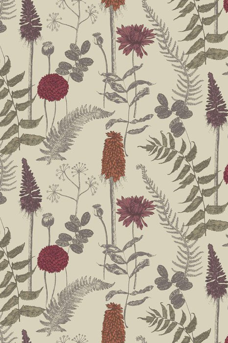 Skopos Bowood Tayberry Fire Retardant Curtains