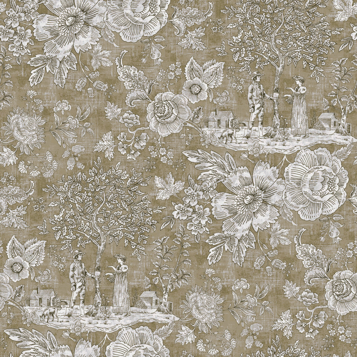 Edmund Bell Bukhara Linen Fire Retardant Curtain Fabric