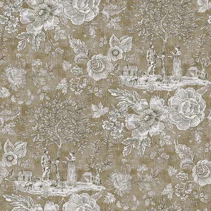 Edmund Bell Bukhara Linen Fire Retardant Curtain Fabric
