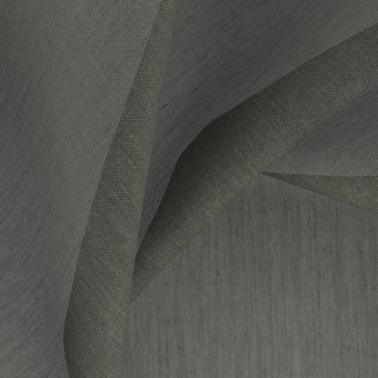 Sekers Zonda Graphite fire retardant curtain fabric, view 2