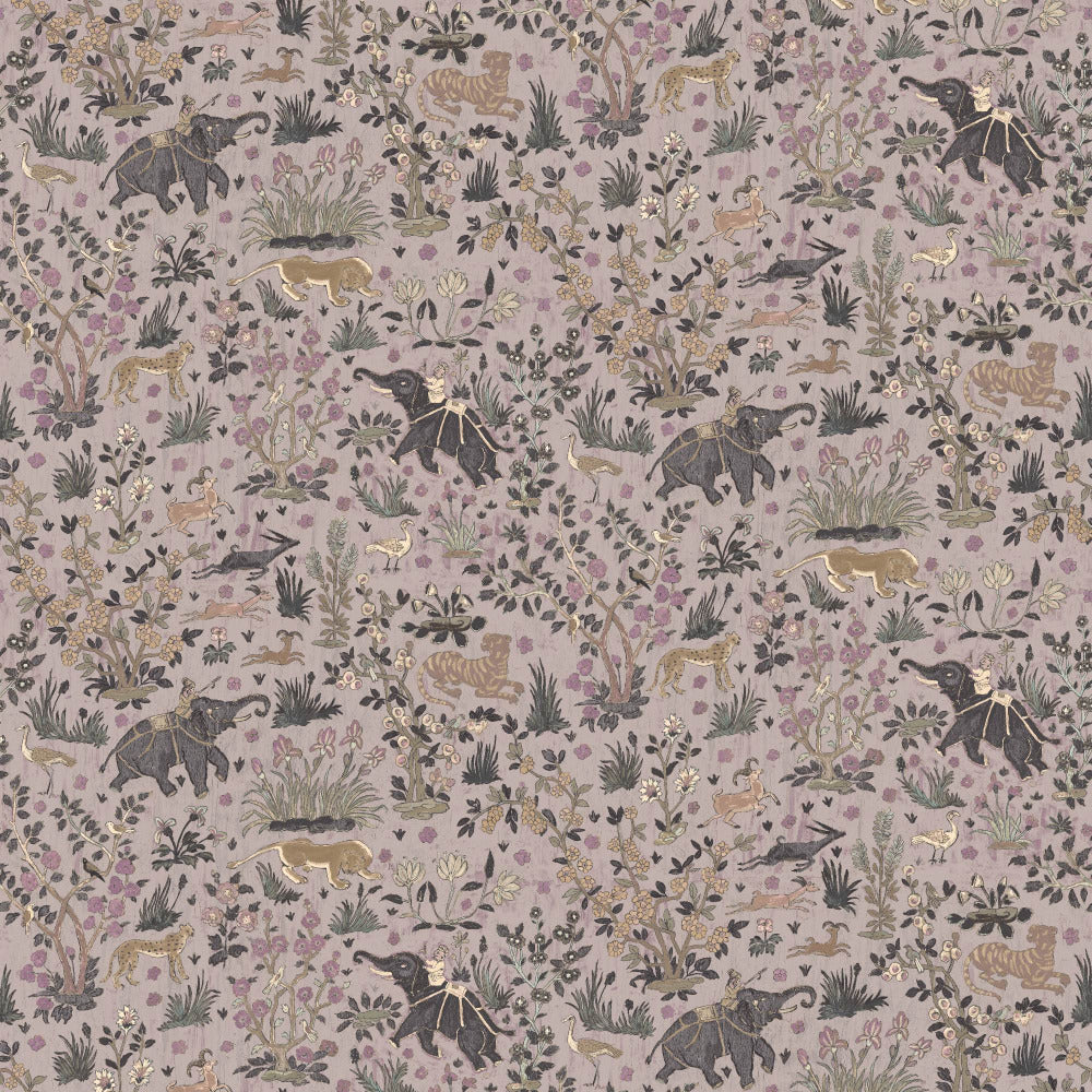 Mallion & Knowles Maharaja Blush Fire Retardant Curtains