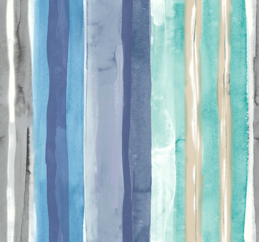 Carnival Blueberry FR curtain fabric flat