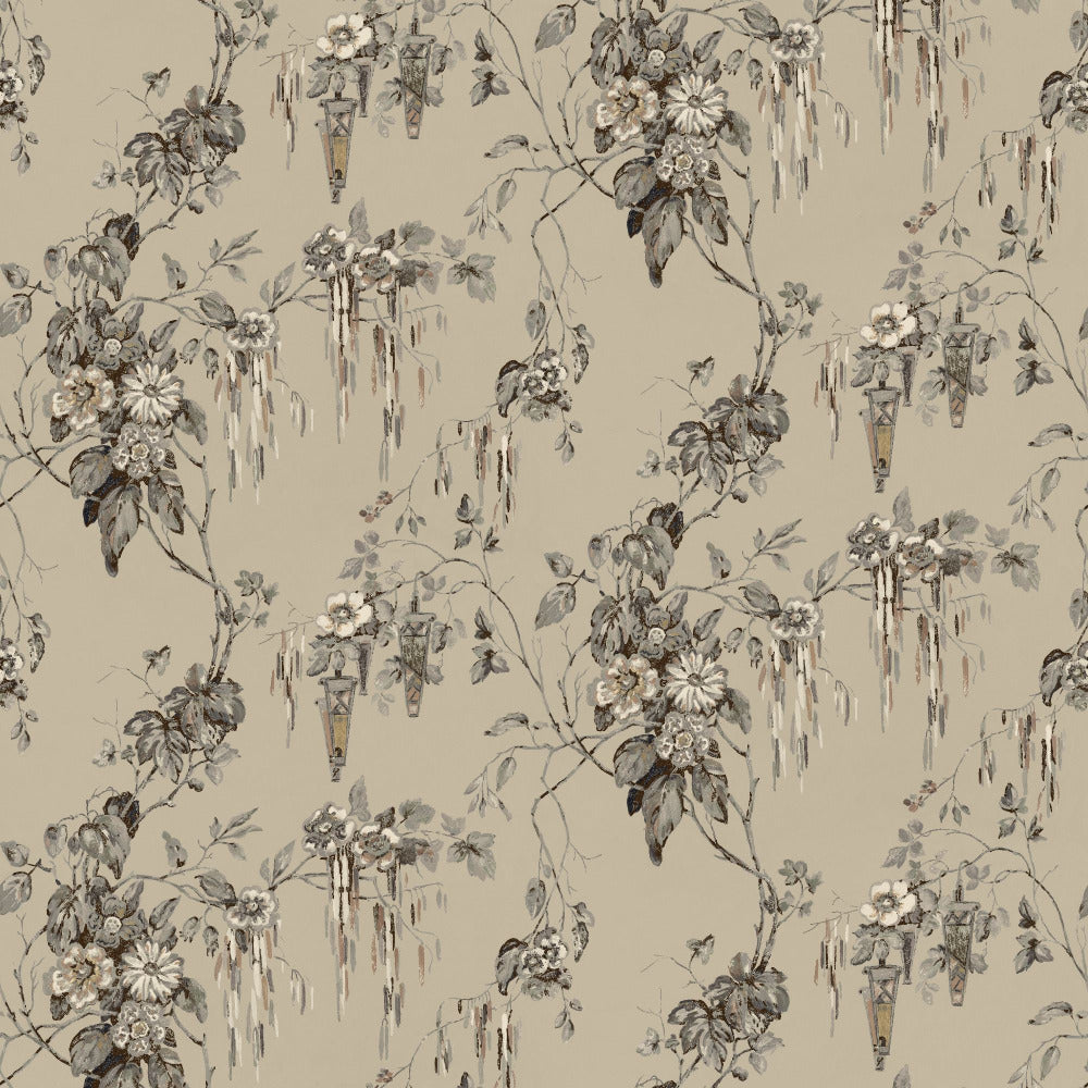 Mallion & Knowles Tiffany Taupe Fire Retardant Curtains