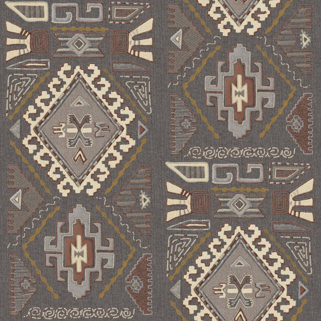 ILIV Chakara Stonewood Fire Retardant Curtains