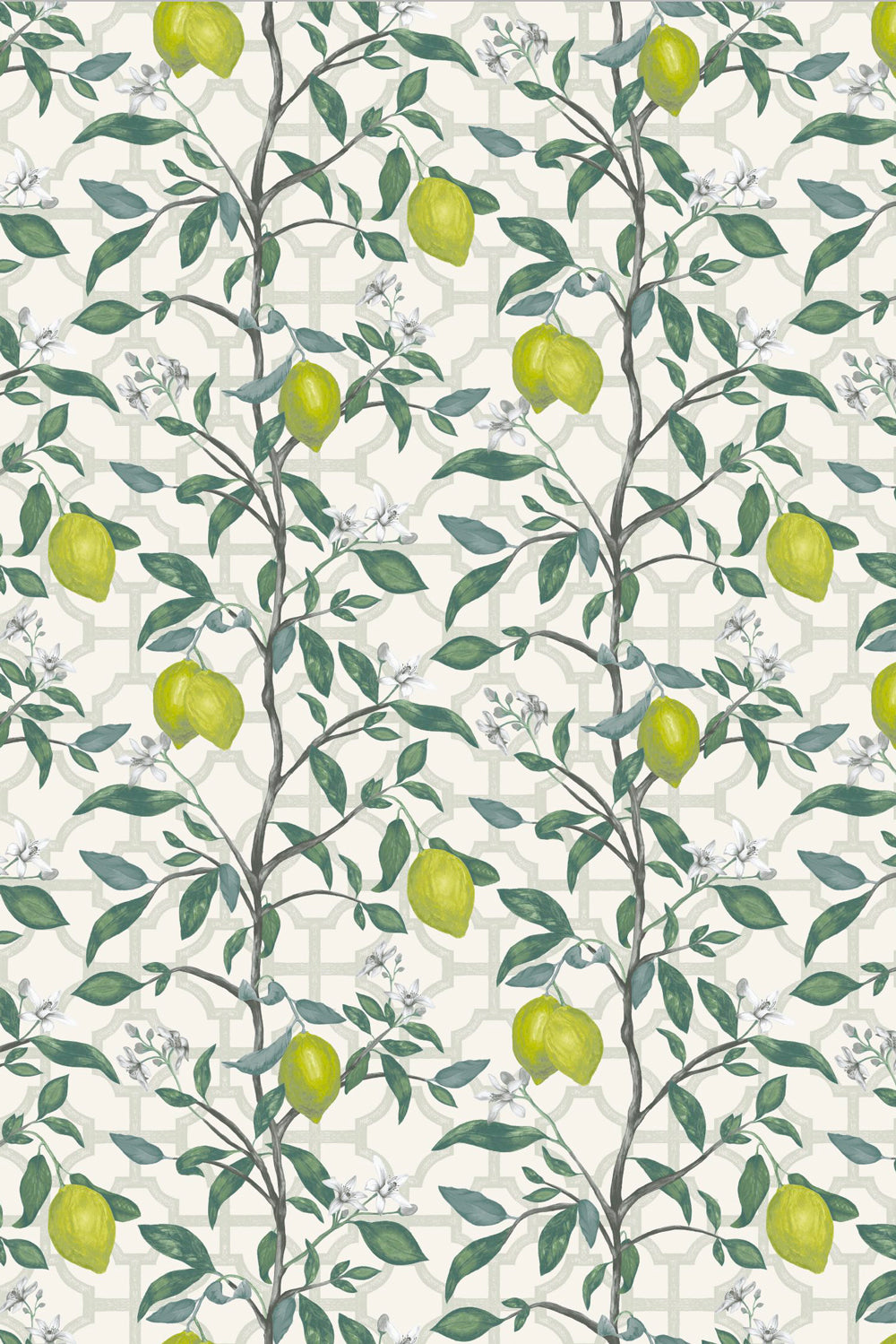 Skopos Citrus Grove Lime Fire Retardant Curtains