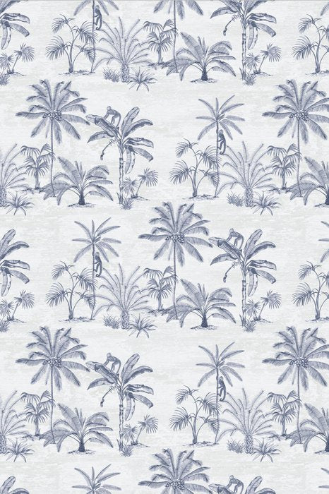 Skopos Coconut Cove ML10 Aqua Fire Retardant Curtains