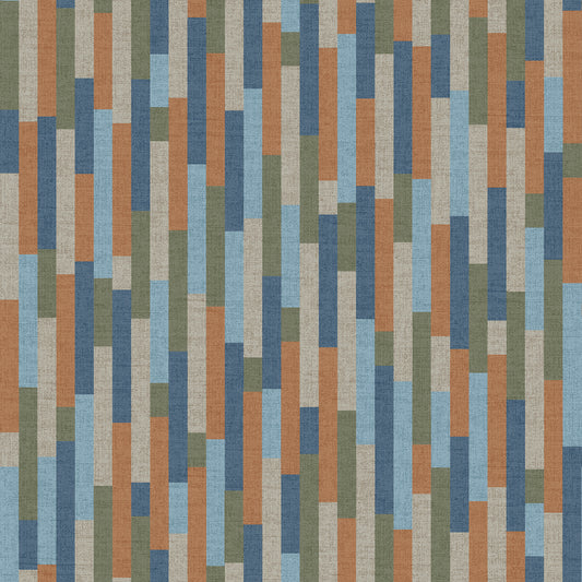 Edmund Bell Connection Marine fabric flat