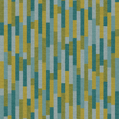 Edmund Bell Connection Teal fabric flat