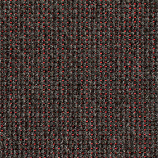 Craggan Flax Millstone fire retardant curtain fabric swatch