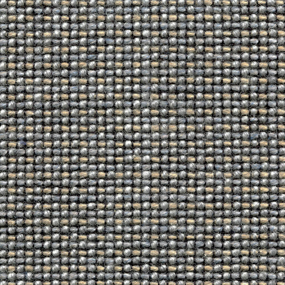 Craggan Flax Gravel fire retardant curtain fabric swatch
