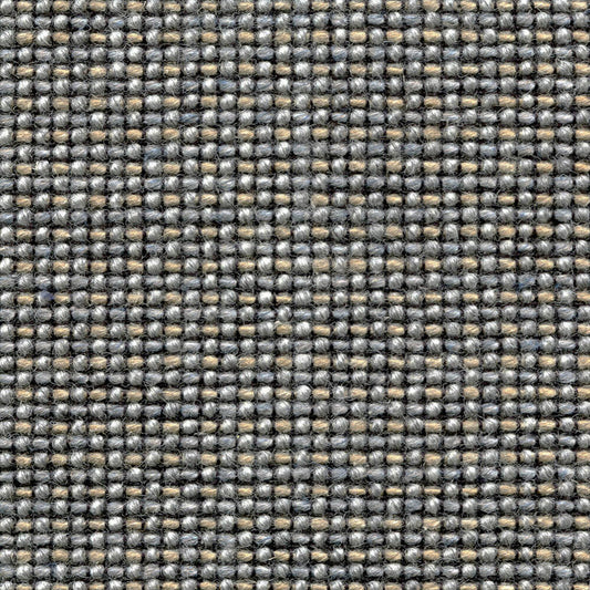 Craggan Flax Gravel fire retardant curtain fabric swatch