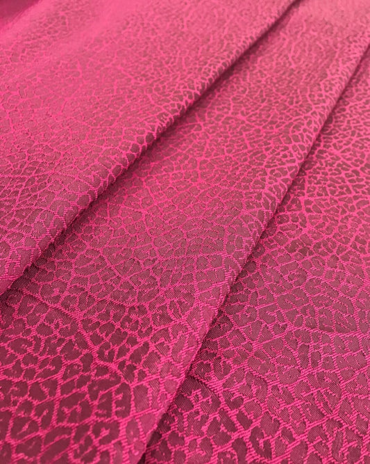 Edinburgh Weavers Crackle Fuchsia Fire Retardant Curtains
