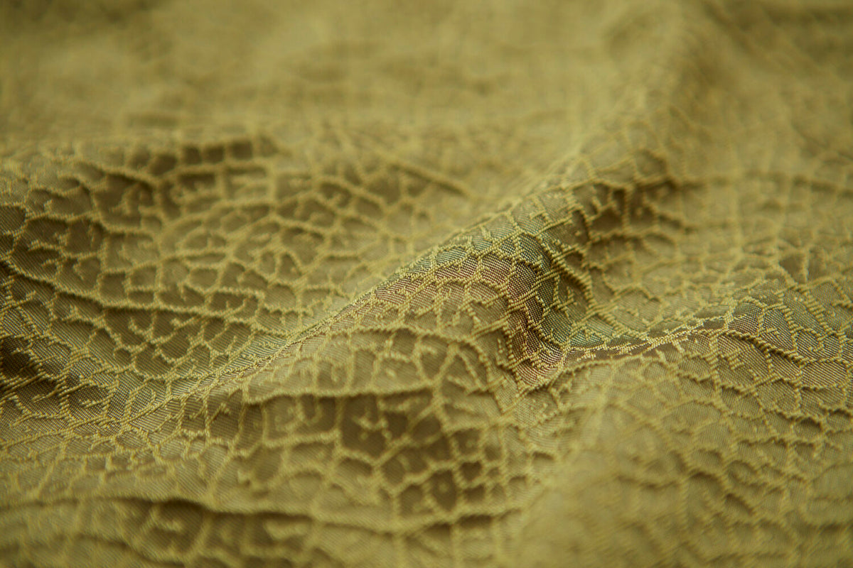 Edinburgh Weavers Crackle Lime Fire Retardant Curtains