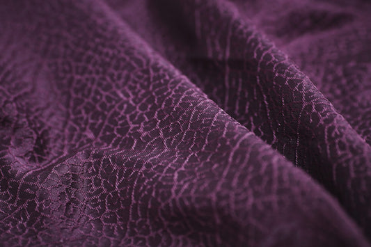 Edinburgh Weavers Crackle Plum Fire Retardant Curtains