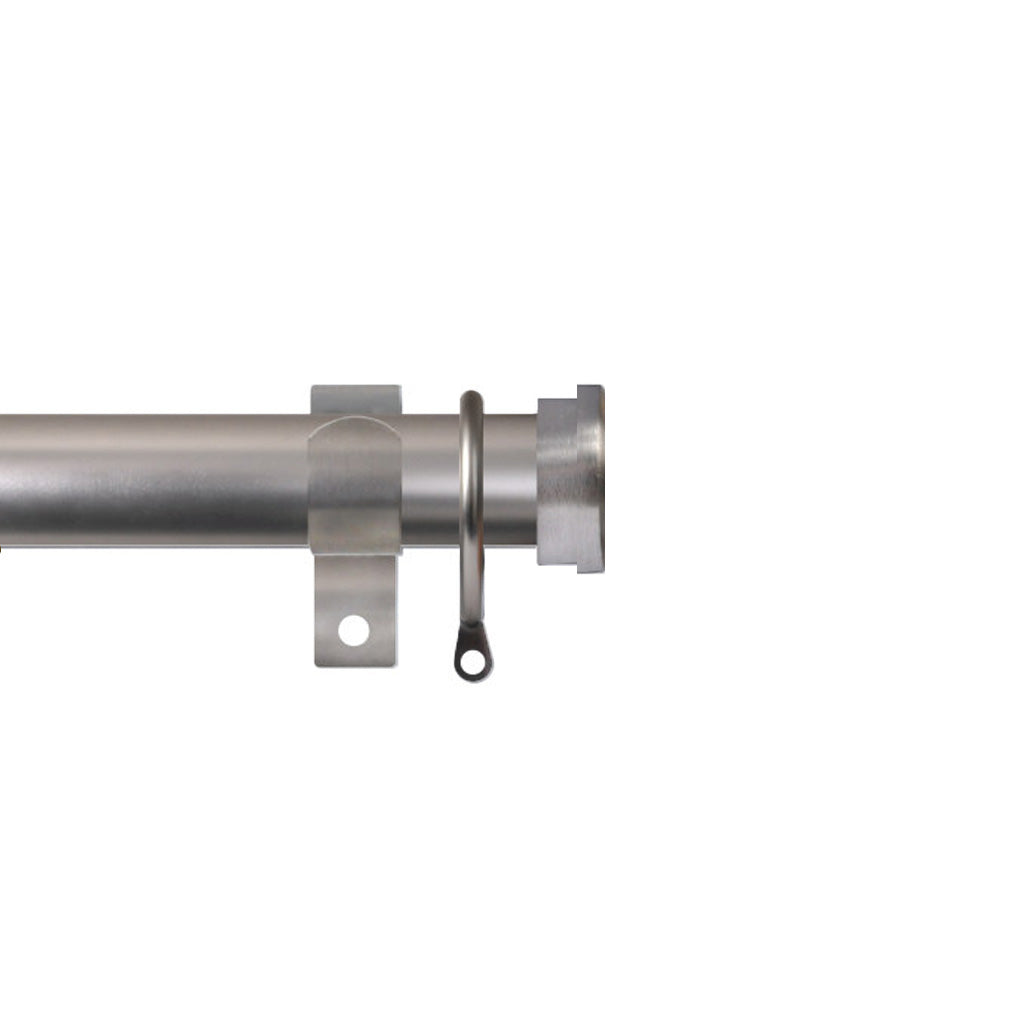 CreateFR 28mm contract pole kit - Brushed Nickel detail