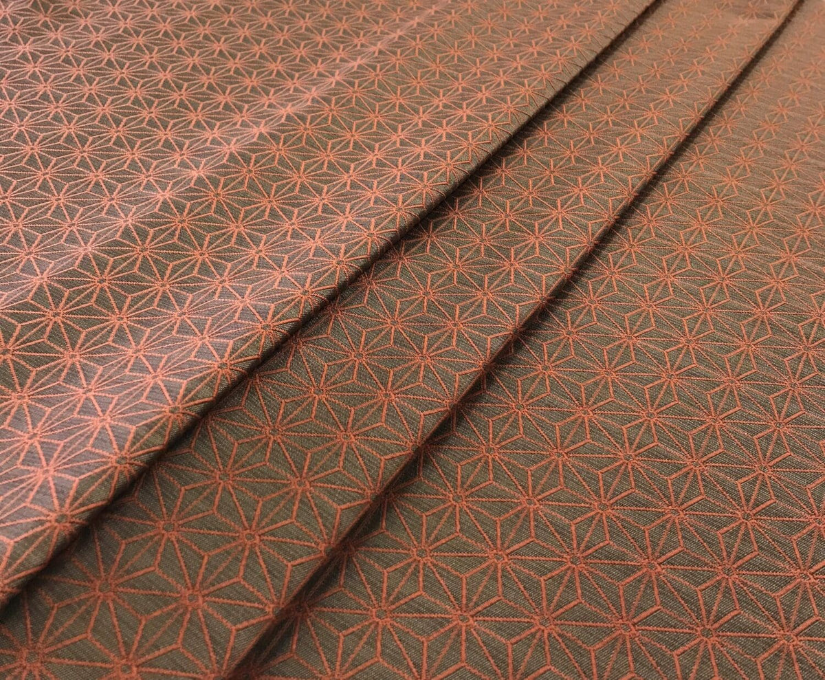 Edinburgh Weavers Crystal Orange Fire Retardant Curtains