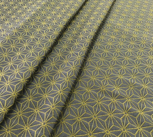 Edinburgh Weavers Crystal Steel Fire Retardant Curtains