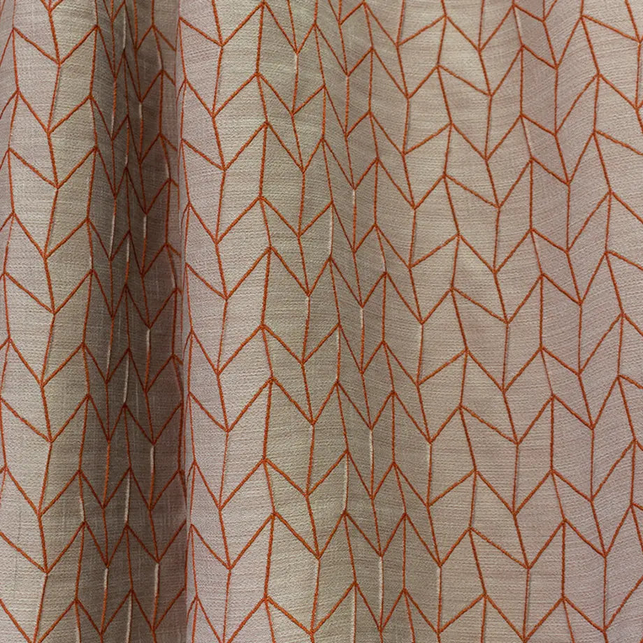 Delius Zag fire retardant curtains, drape