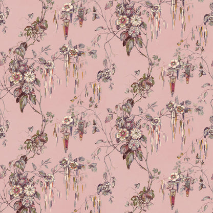 Mallion & Knowles Tiffany Rose Fire Retardant Curtains