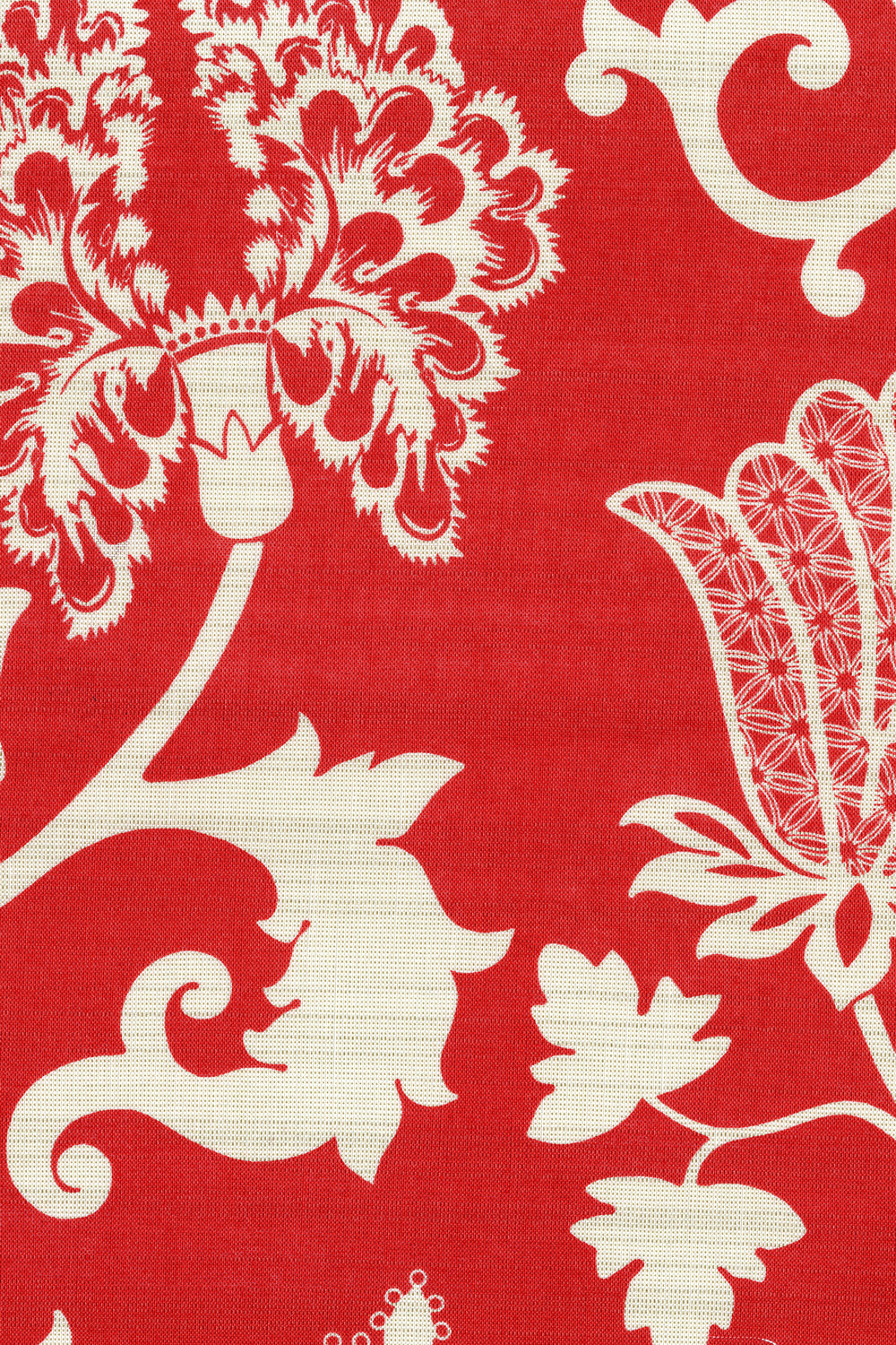 Skopos Dalliance Crimson Fire Retardant Curtains