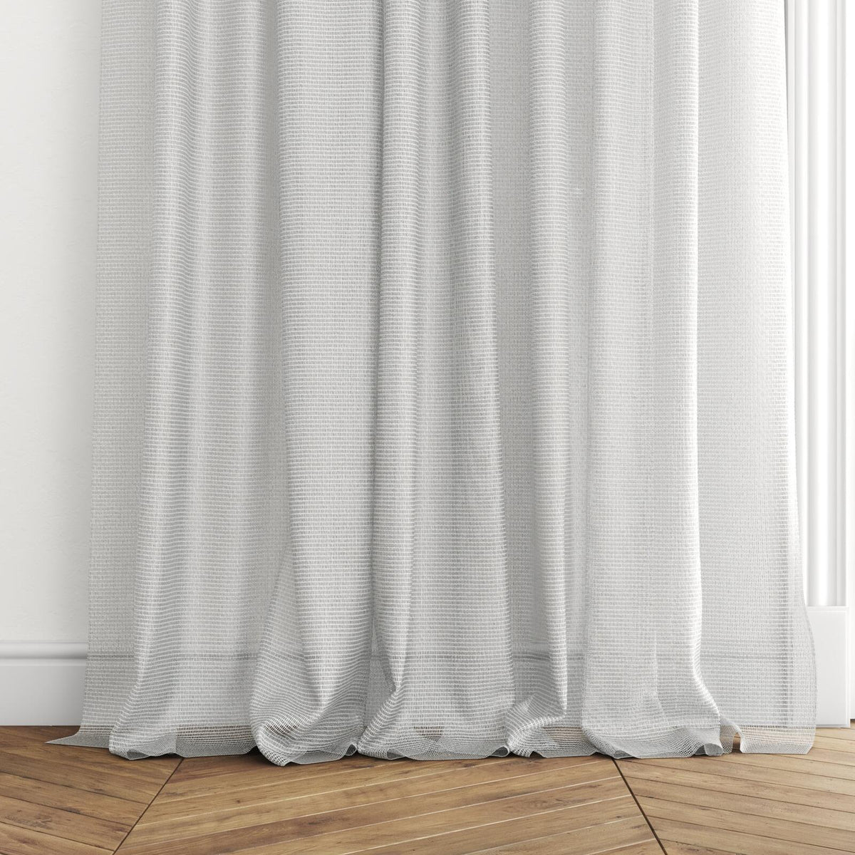 Sekers Shamal Frost fire retardant curtain fabric, view 3
