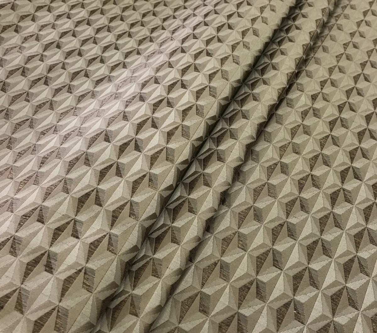 Edinburgh Weavers Delaunay Bronze Fire Retardant Curtains