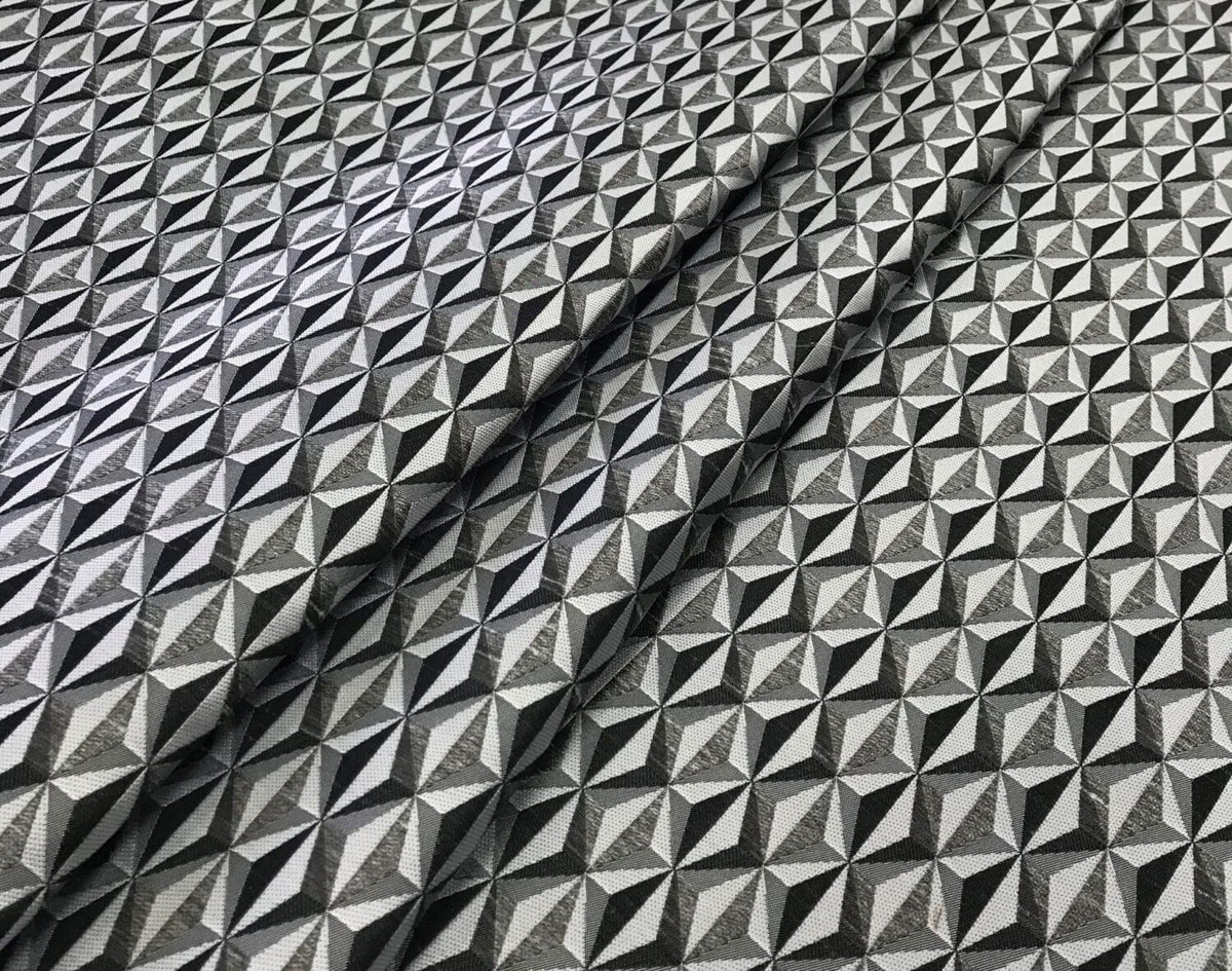 Edinburgh Weavers Delaunay Grey Fire Retardant Curtains