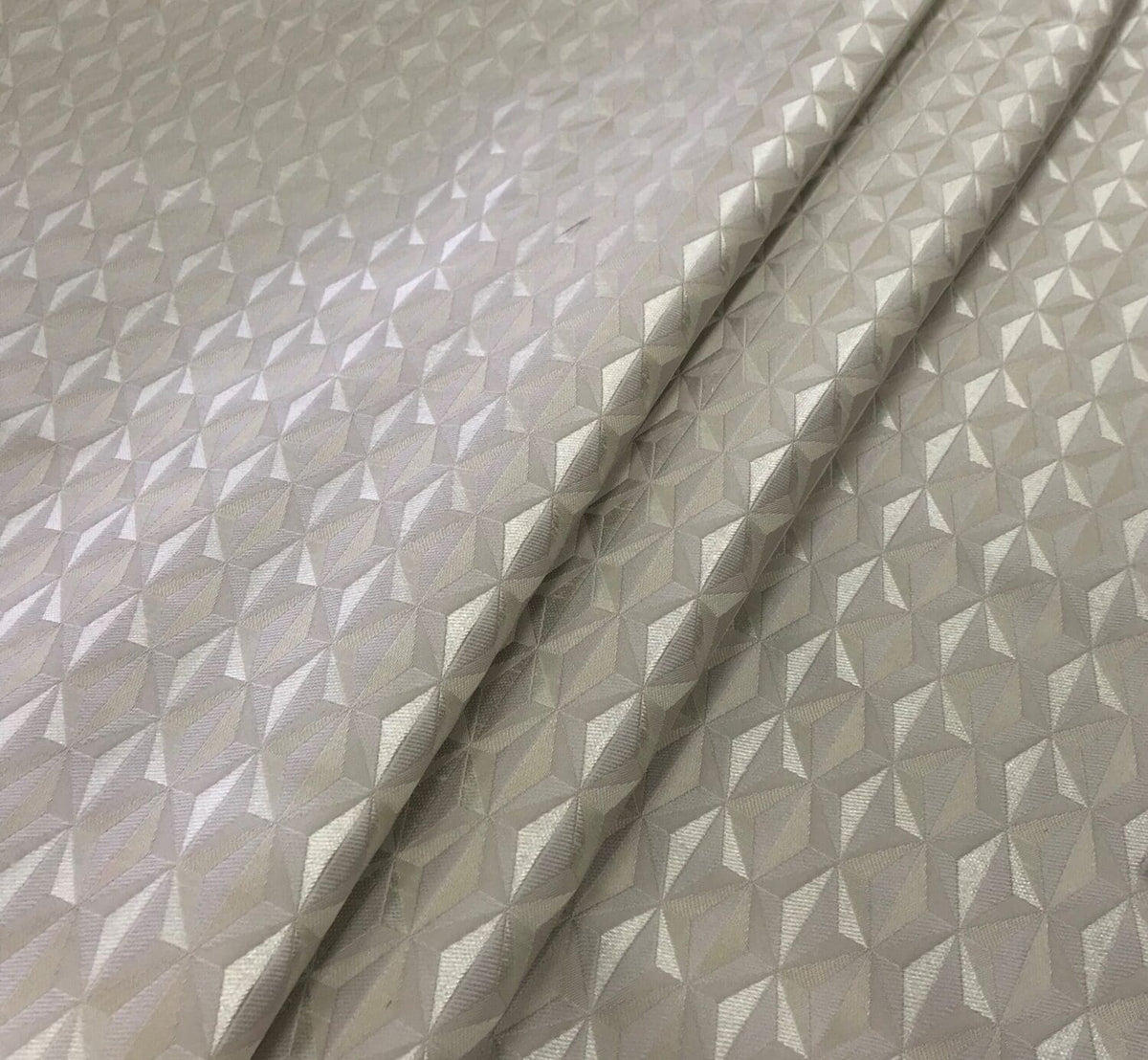 Edinburgh Weavers Delaunay Stone Fire Retardant Curtains
