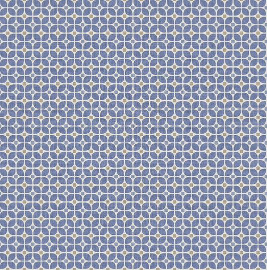 Edmund Bell Derwent Cornflower fabric