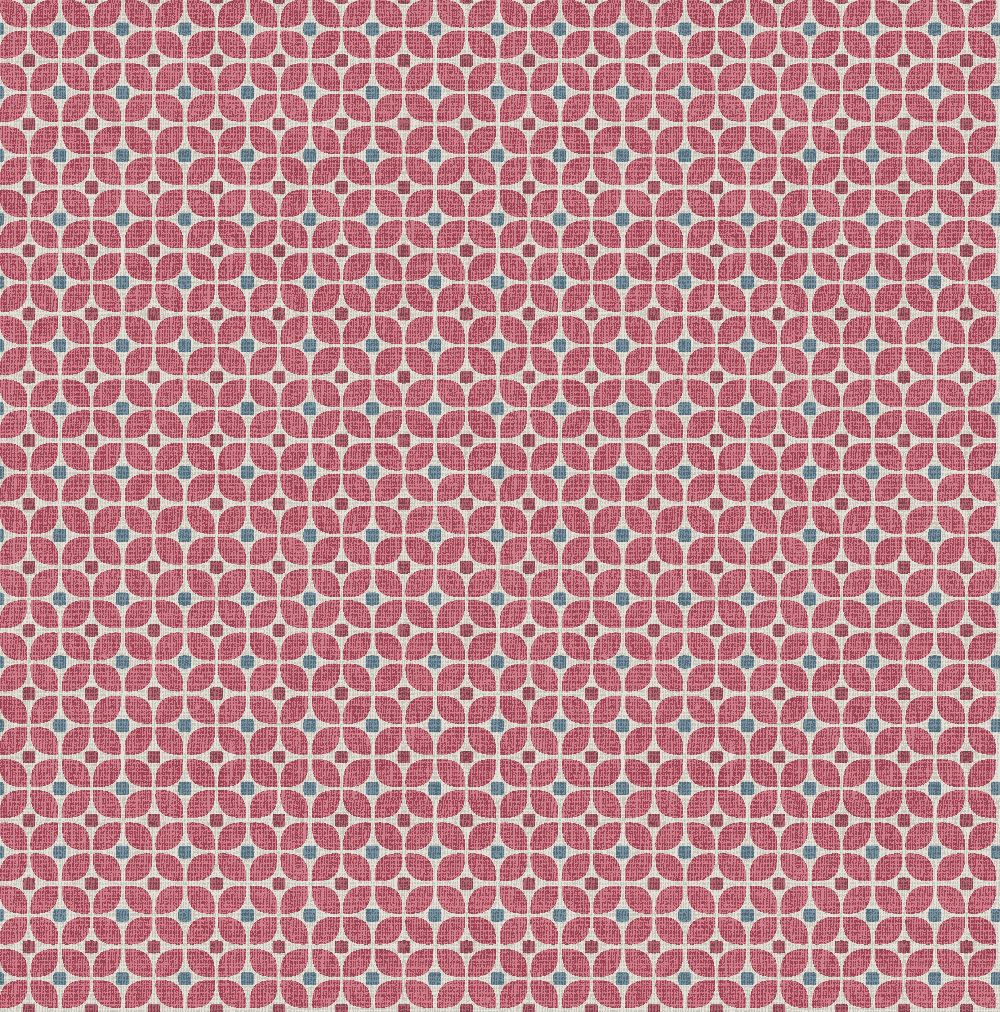 Edmund Bell Derwent Raspberry fabric