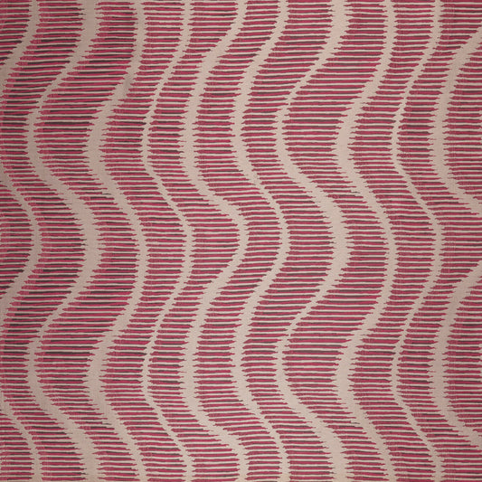Edinburgh Weavers Dune Fuchsia Fire Retardant Curtains