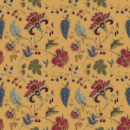 Mallion & Knowles Varanasi Honey Fire Retardant Curtains