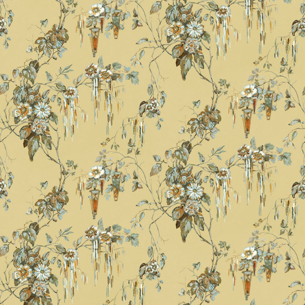 Mallion & Knowles Tiffany Lemon Fire Retardant Curtains
