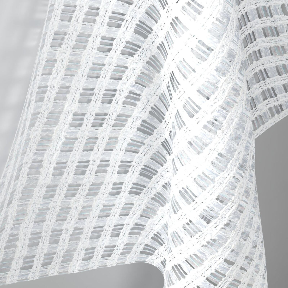 Sekers Sedna Frost fire retardant curtain fabric, view 2