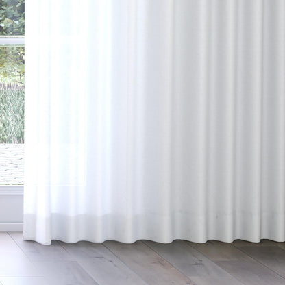 Sekers Malina Cinder fire retardant curtain fabric, view 3
