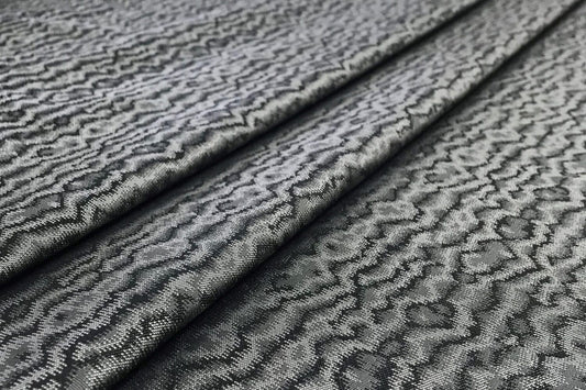 Edinburgh Weavers Echo Charcoal Fire Retardant Curtains