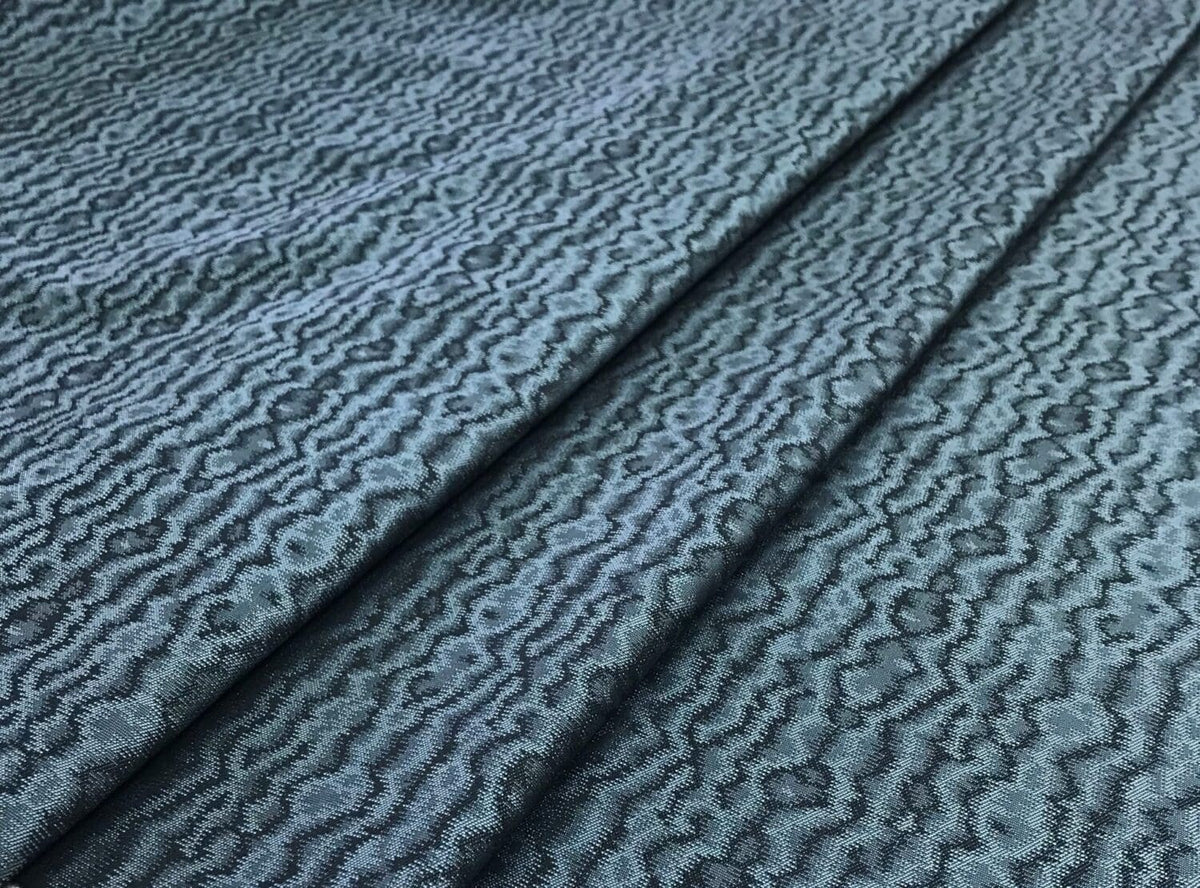Edinburgh Weavers Echo Petrol Fire Retardant Curtains