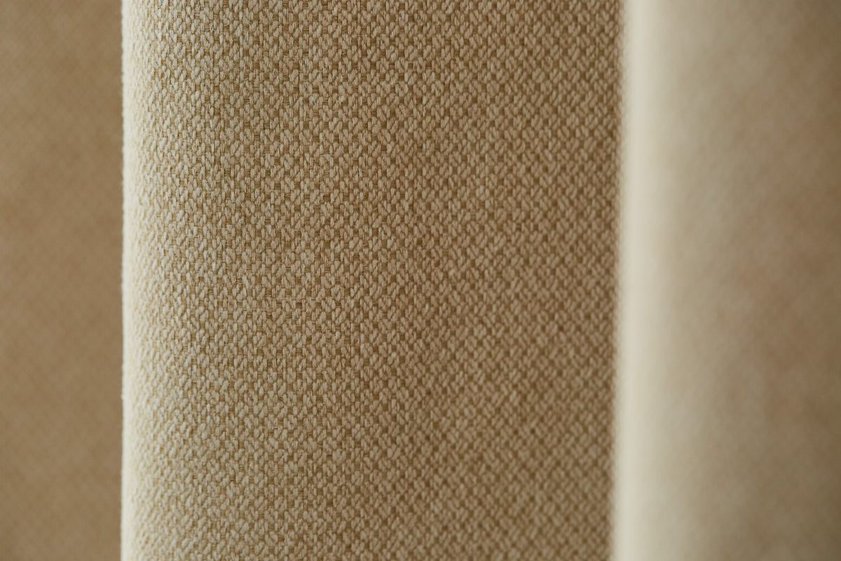 Edmund Bell Evolve Biscuit Fire Retardant Curtains