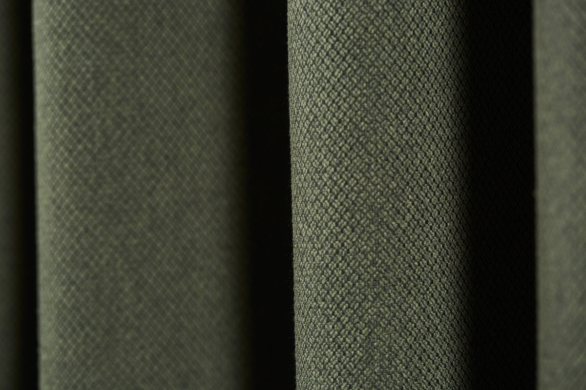 Edmund Bell Evolve Kale Fire Retardant Curtains