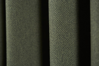 Edmund Bell Evolve Kale Fire Retardant Curtains
