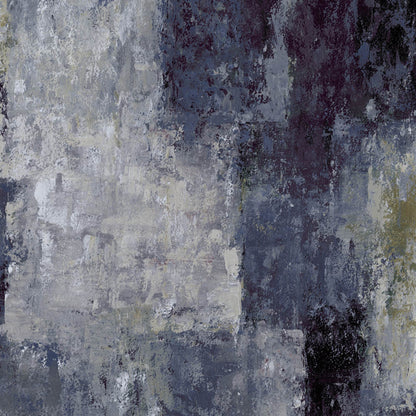 Mallion & Knowles Patina Charcoal-Silver Fire Retardant Curtains texture detail